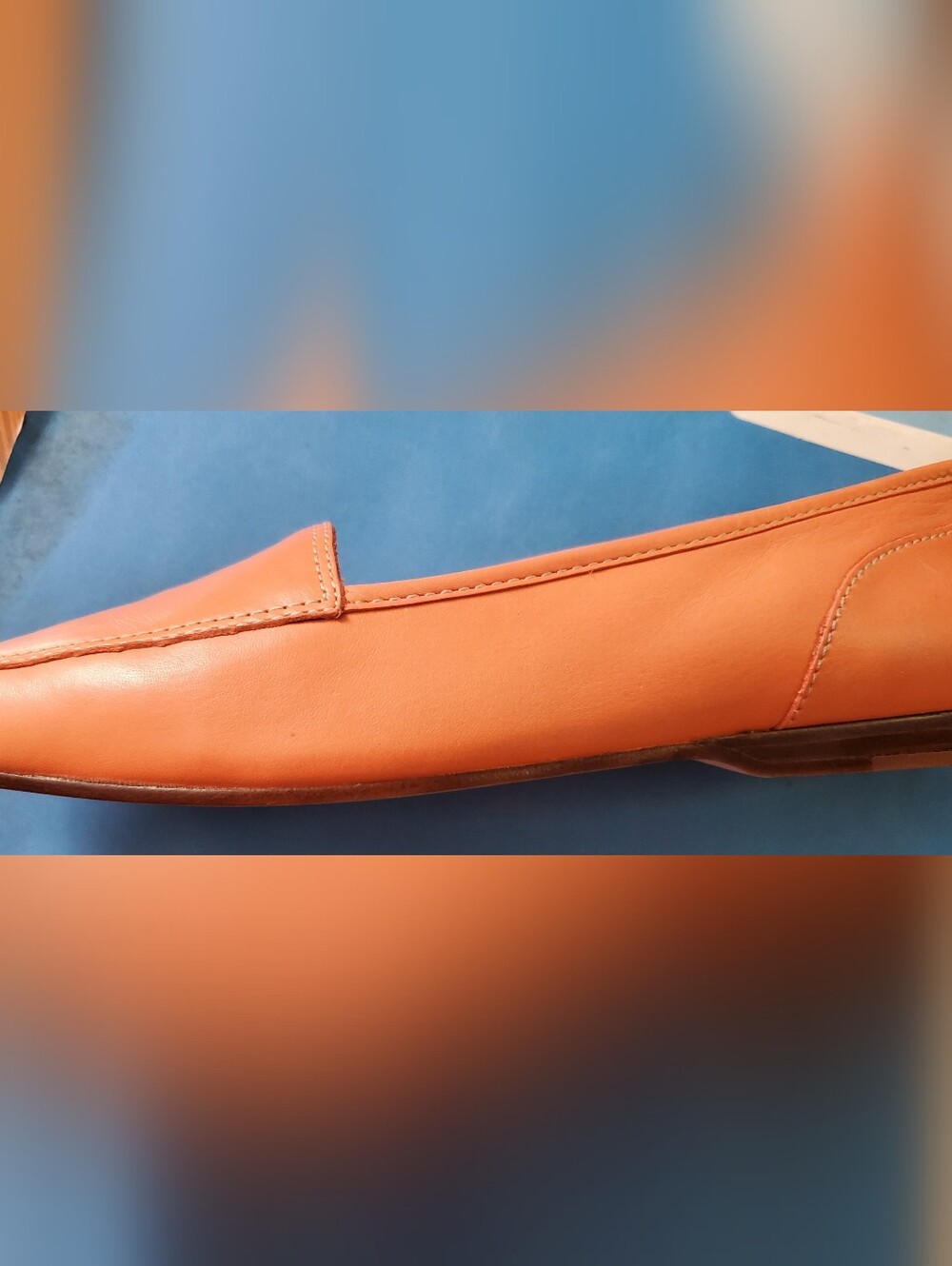 Enzo Angiolini Coral Leather Liberty Loafers - Picture 6 of 7